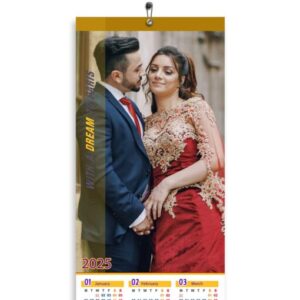 2025 Personalized Poster Calendar | Photo Calendar | 13×38 Inches Design 06