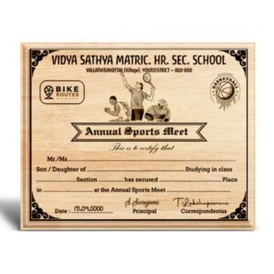 Personalized Wooden Frames & Engraved Plaques in Photoland