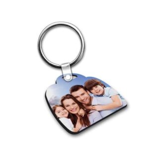 Personalized Photo keychain Double Side Design 15